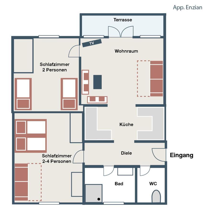 Haus Florian Appartements ヴァークライン エクステリア 写真